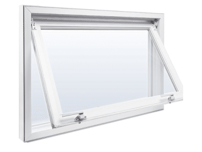window sash 90 degree opening
