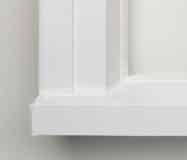 1 1/2" Brickmould with 2" Slopped Sill