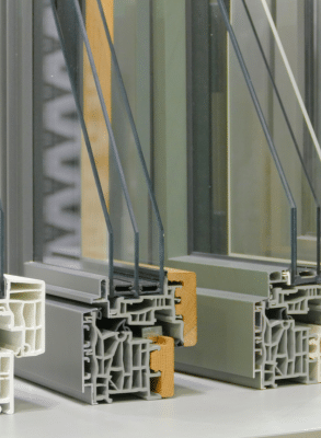 window frames and glazing types