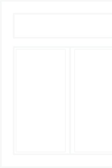 Structured webpage layout template