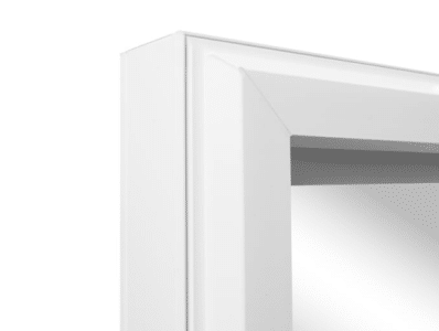 fusion welded frame window installatiom