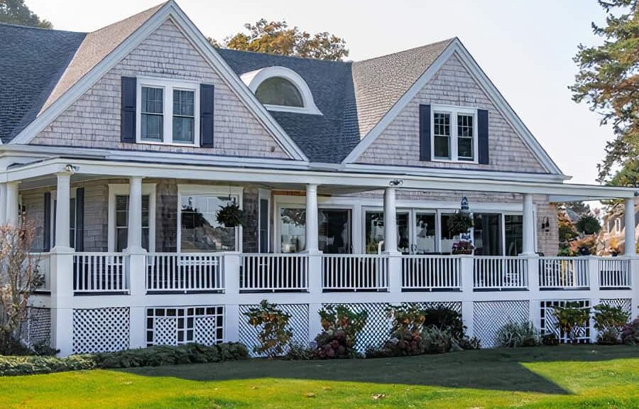 installed windows at the house