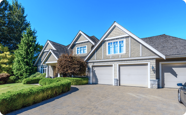 Spacious modern suburban house