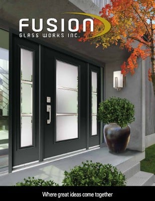 Glass Door Entry with Modern Design